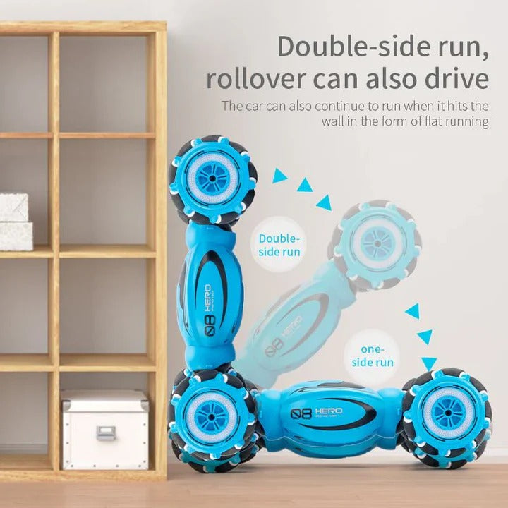 Kids RC Stunt Car with Gesture Sensor and Twisting Body