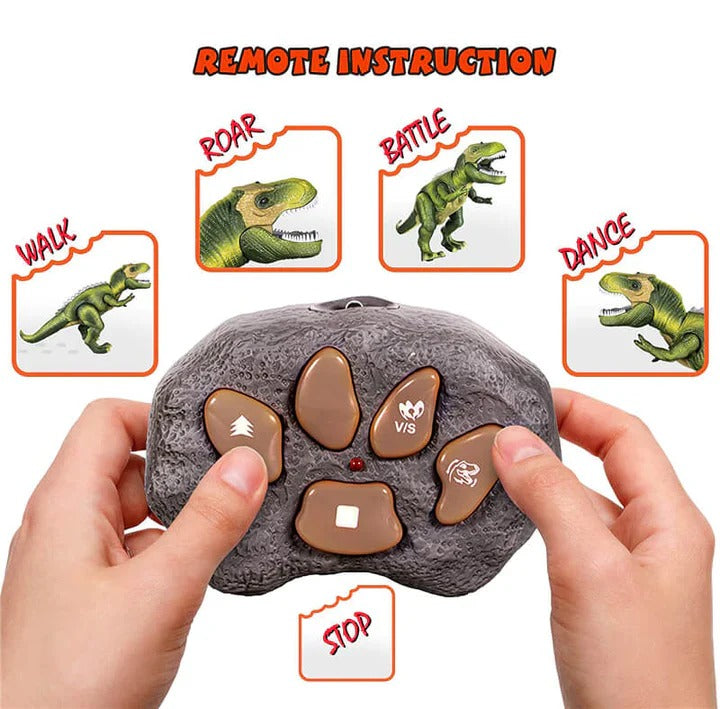 Kids Remote Control Dinosaur Toy Walking Roaring