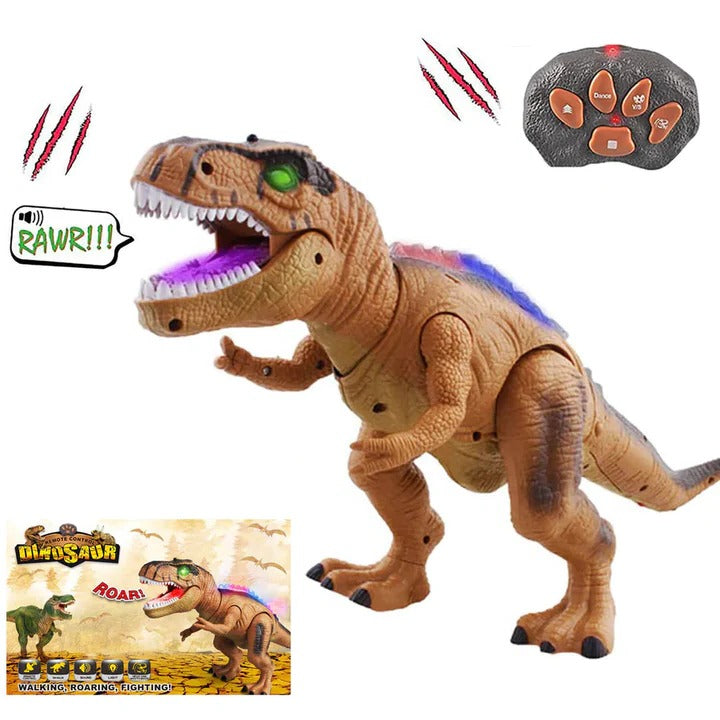 Kids Remote Control Dinosaur Toy Walking Roaring