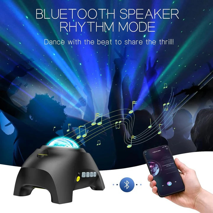 Aurora Northern Lights Projector with Timer Color Changing
