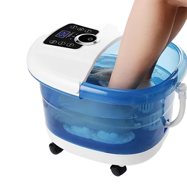 Foot Spa Bath Massager with Heat and Bubble Features - Lenila