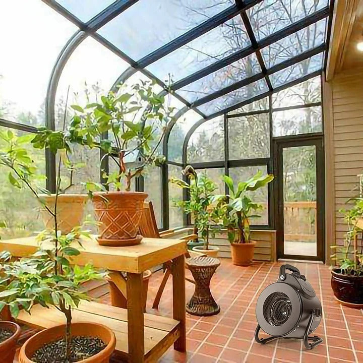 Electric Fan Heater Portable Indoor Workspace Use
