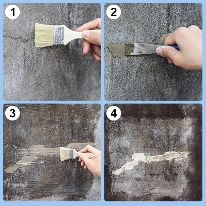 Water-Resistant Sealant Coating for Gaps and Cracks