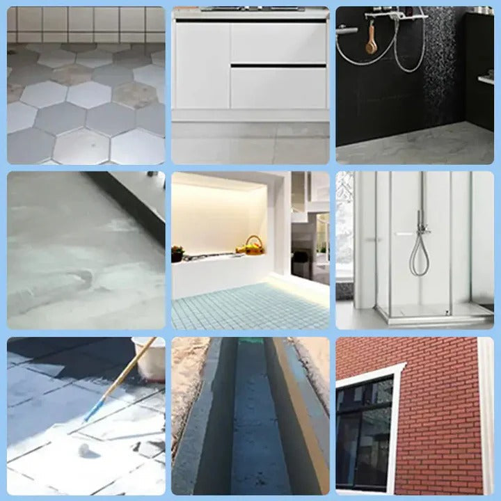 Water-Resistant Sealant Coating for Gaps and Cracks