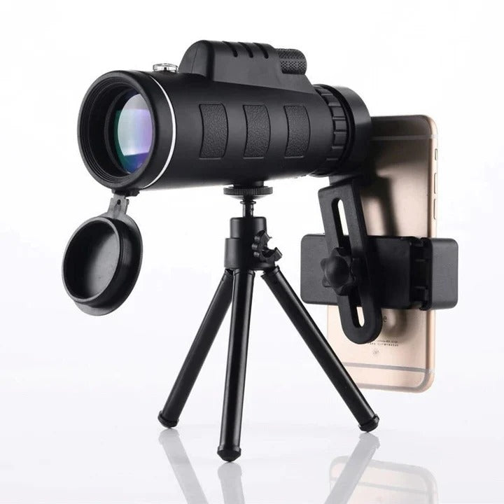 Compact Monocular Telescope with Carrying Case Portable - Lenila