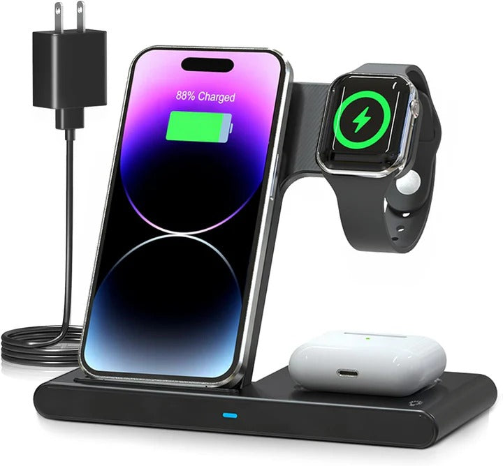 Wireless Charging Station for Apple Devices - Lenila