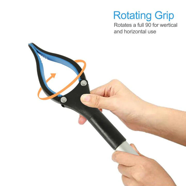 Universal Grabber Tool with Rotating Head Extended Reach