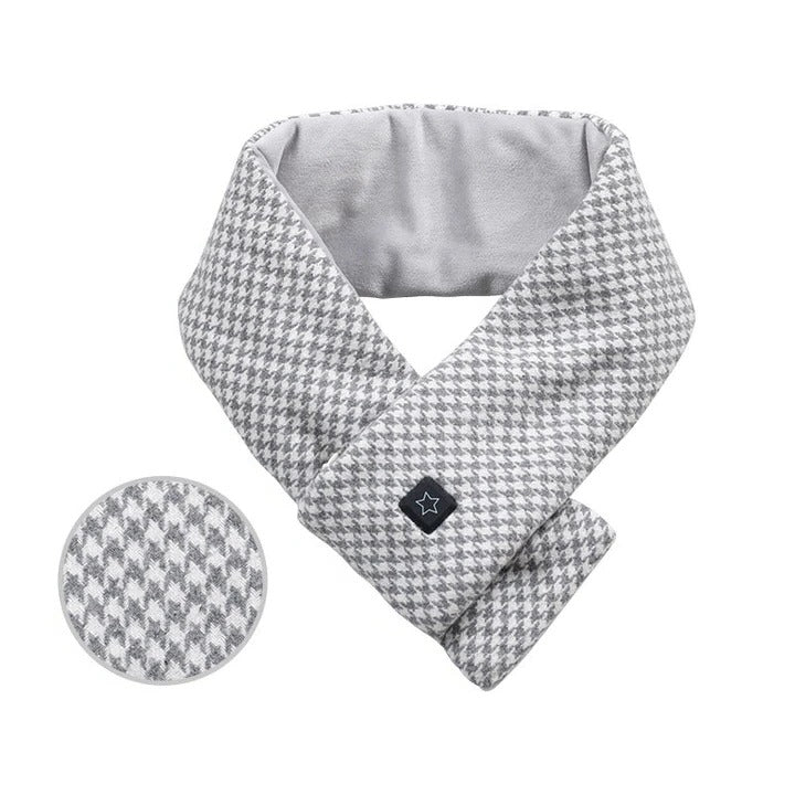 Heated Neck Warmer Scarf Adjustable Temperature Control