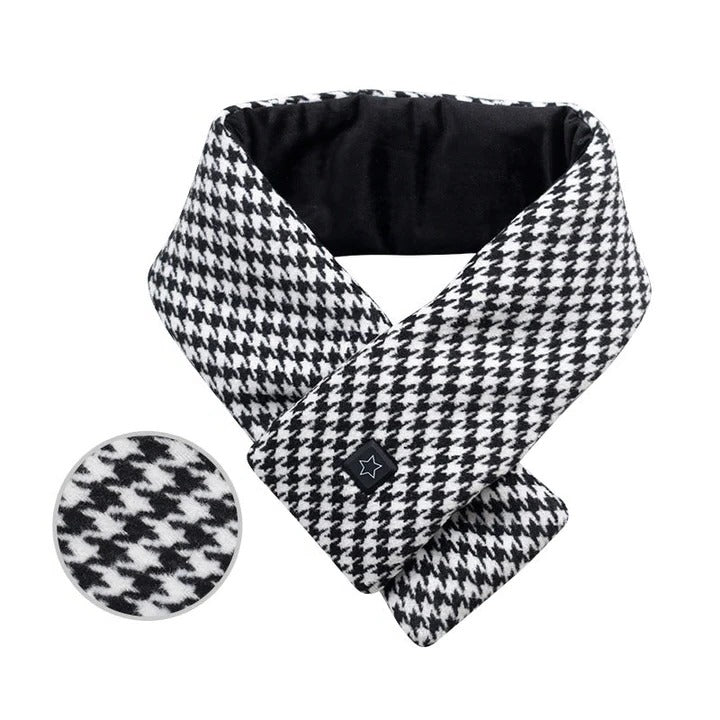 Heated Neck Warmer Scarf Adjustable Temperature Control