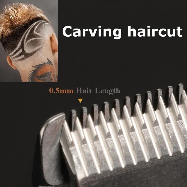 Cordless Hair Clipper Set Rechargeable Adjustable Length