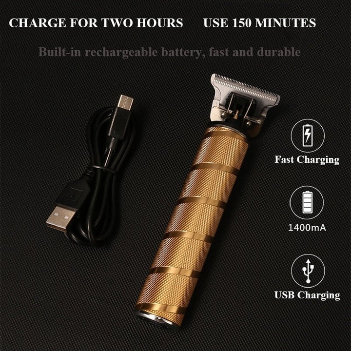 Cordless Hair Clipper Set Rechargeable Adjustable Length