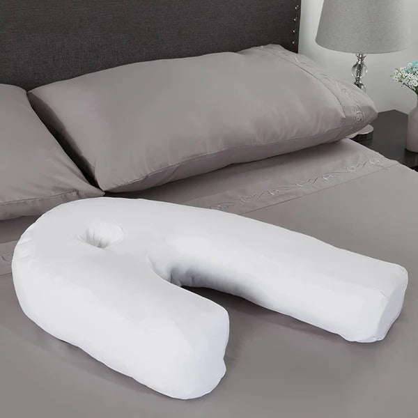 Memory Foam Pillow with Ear Pocket and Washable Cover - Lenila