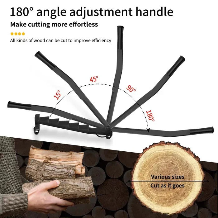 Firewood Chopping Tool Carbon Steel Durable Design