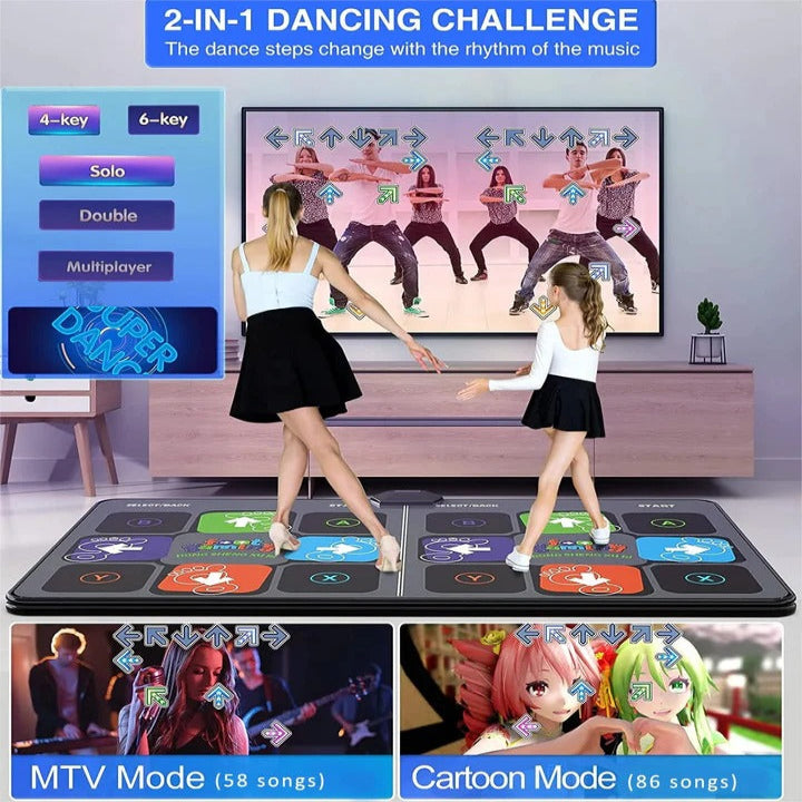 Interactive Musical Dance Mat Game for Kids