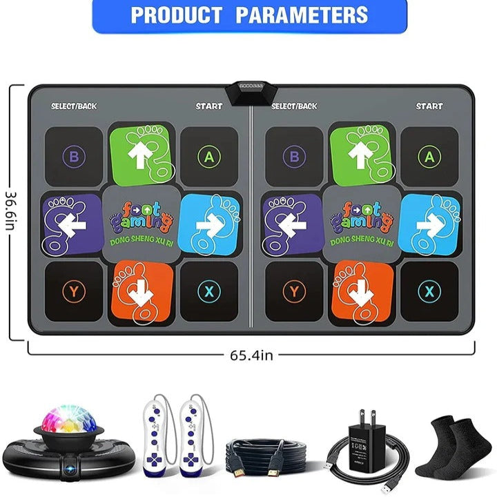 Interactive Musical Dance Mat Game for Kids