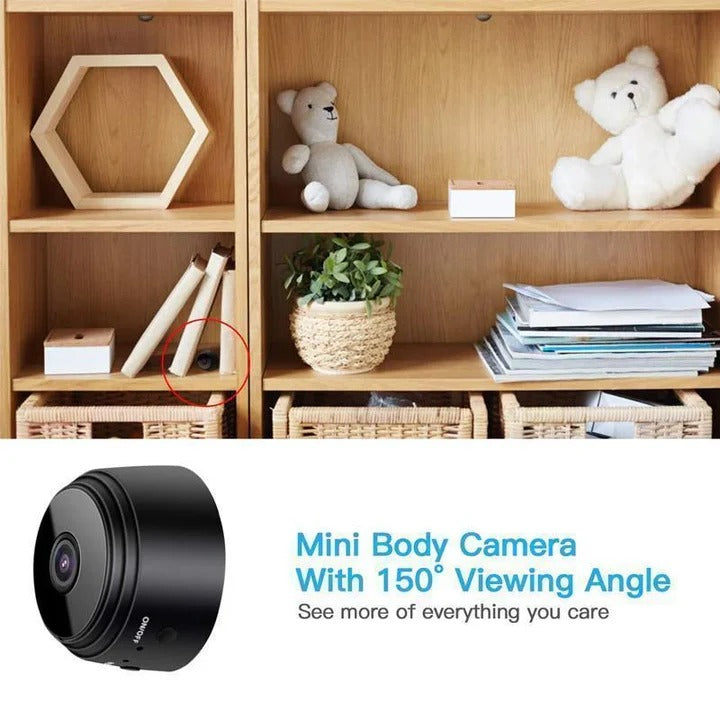 Wireless Indoor Camera Magnetic Mount High Definition