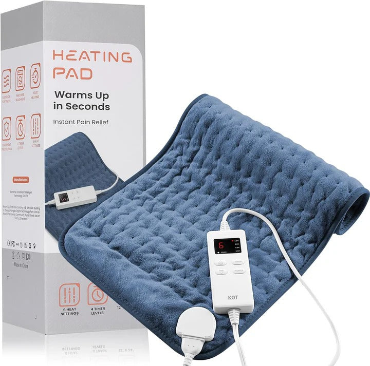 Electric Heating Pad for Back Muscle Relief - Lenila