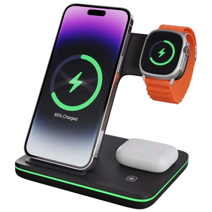 Unisex Charging Stand Dock for Phone and Watch - Lenila