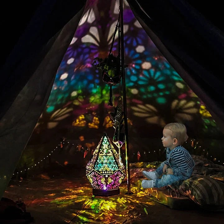 Bohemian Decorative Night Projection Lamp Ambient