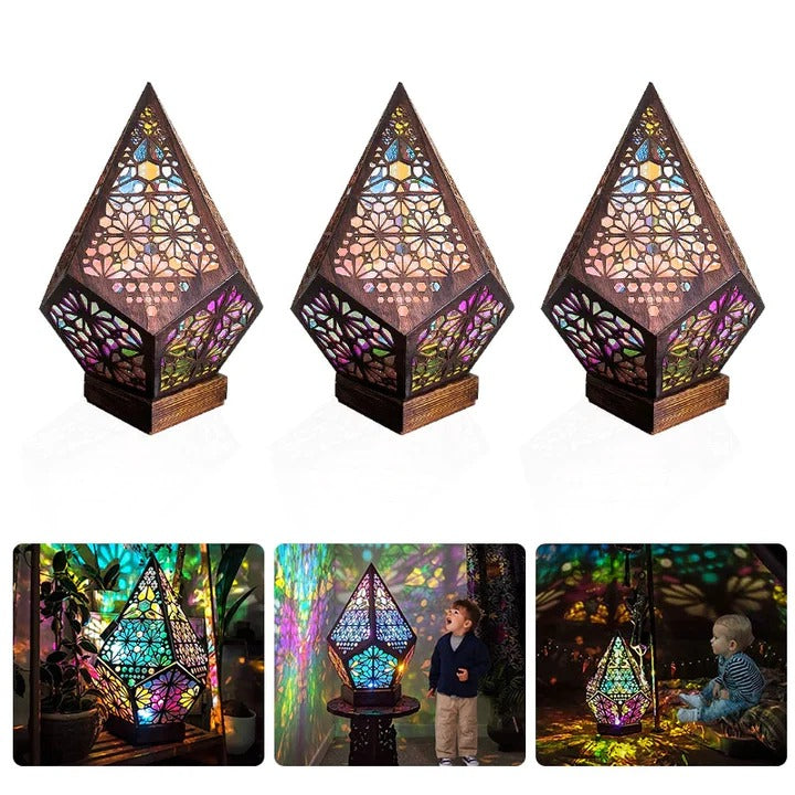 Bohemian Decorative Night Projection Lamp Ambient