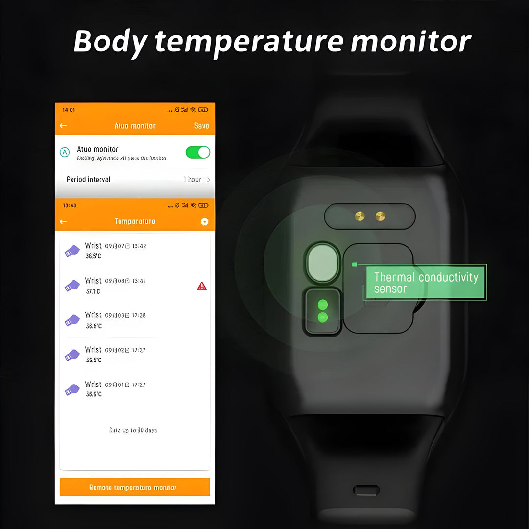 Smartwatch with Activity and Health Monitoring