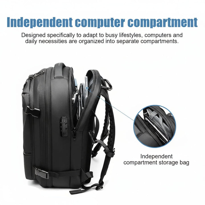 Camping Backpack with Internal Compression Straps