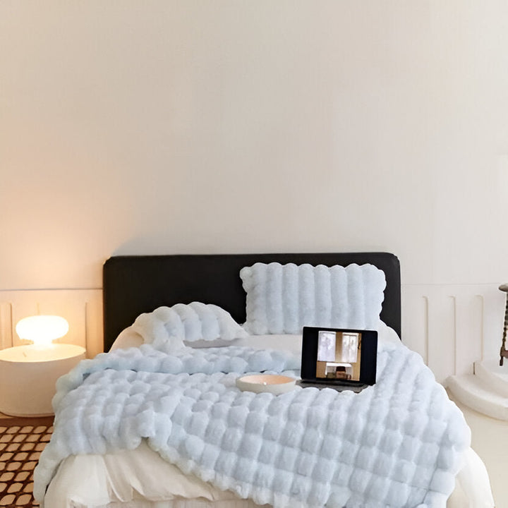 Decorative Textured Blanket for Bed and Sofa Home Throw