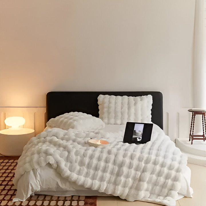 Decorative Textured Blanket for Bed and Sofa Home Throw
