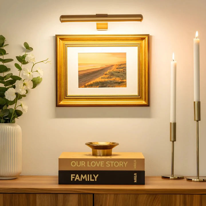 Cordless LED Art Display Lamp for Paintings and Decor