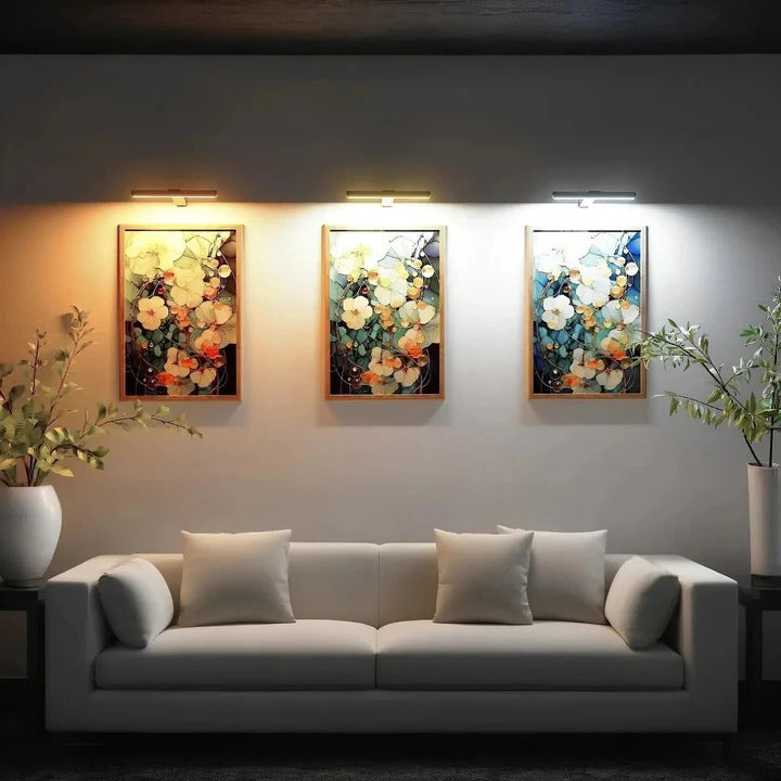 Cordless LED Art Display Lamp for Paintings and Decor
