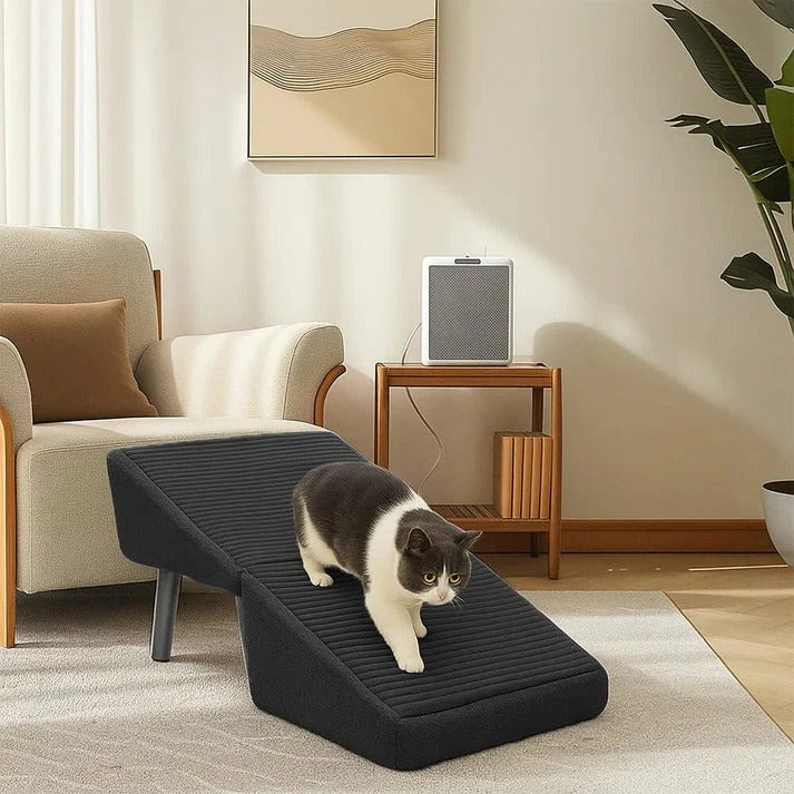 Pet Steps and Ramp Folding Convertible 2-in-1 Furniture Aid