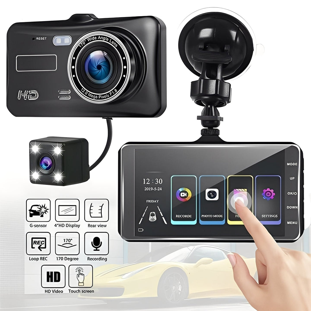 Car Dashboard Camera HD 1080P Compact Recorder