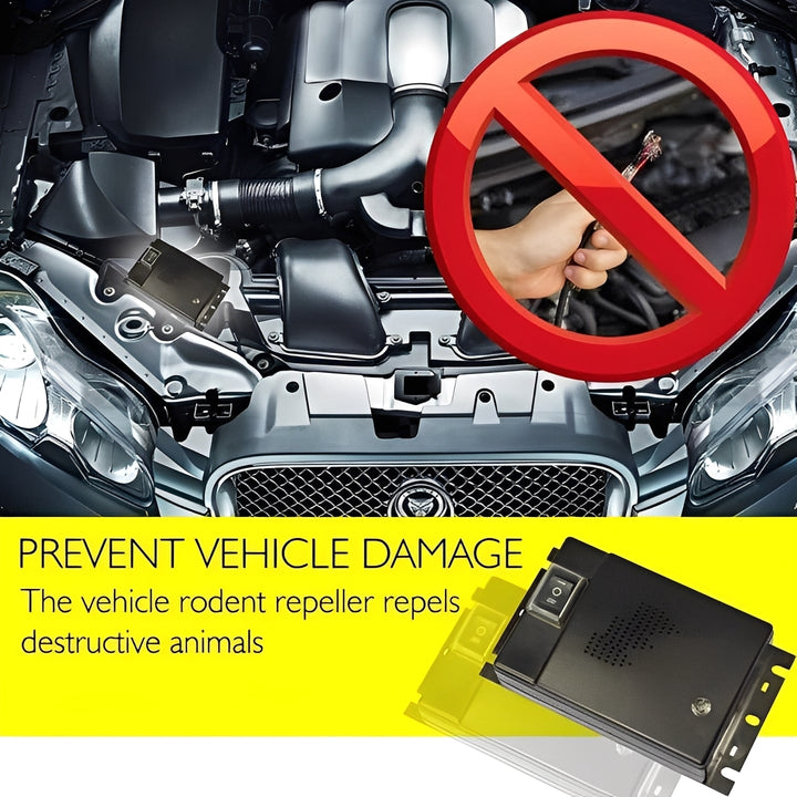 Vehicle Pest Repeller Electronic Under Hood Anti-Mice Device