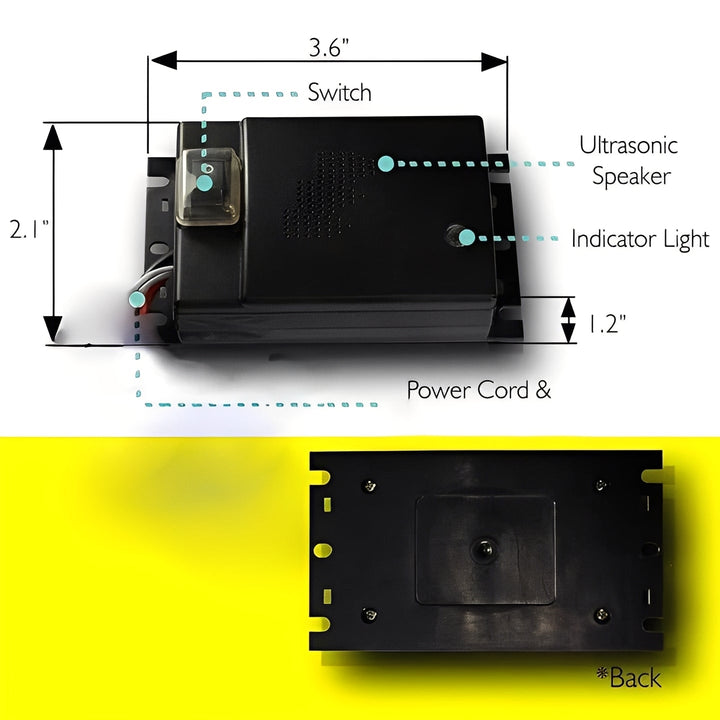 Vehicle Pest Repeller Electronic Under Hood Anti-Mice Device