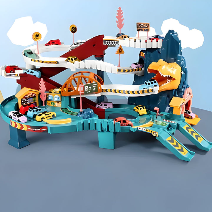 Kids Flexible Dinosaur Race Track Adventure Set - Lenila