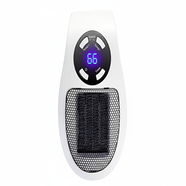 Portable Electric Space Heater with Thermostat Control