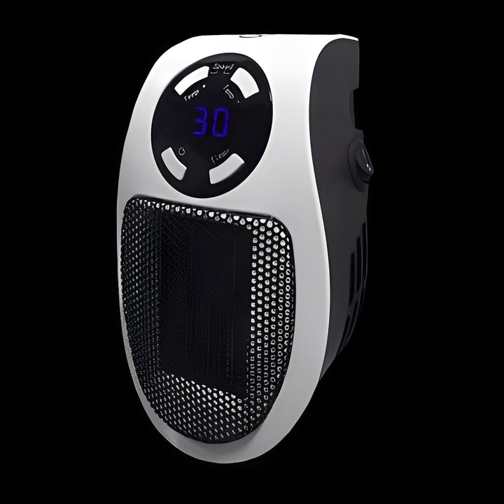 Portable Electric Space Heater with Thermostat Control