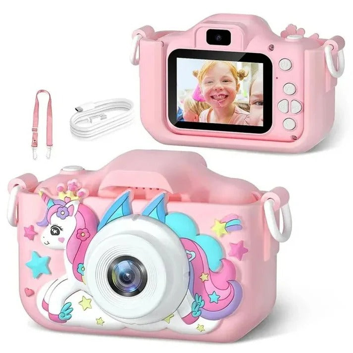 Kids Digital Camera Rechargeable Compact Toy Design
