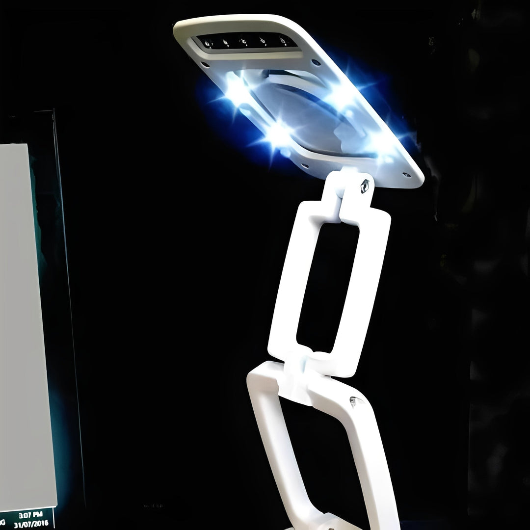 LED Magnifying Desk Lamp Adjustable Arm Task