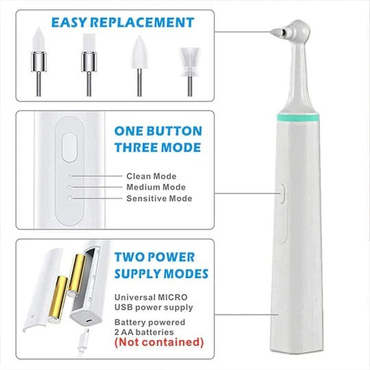 Dental Tartar Removal Kit with Stainless Steel Tools