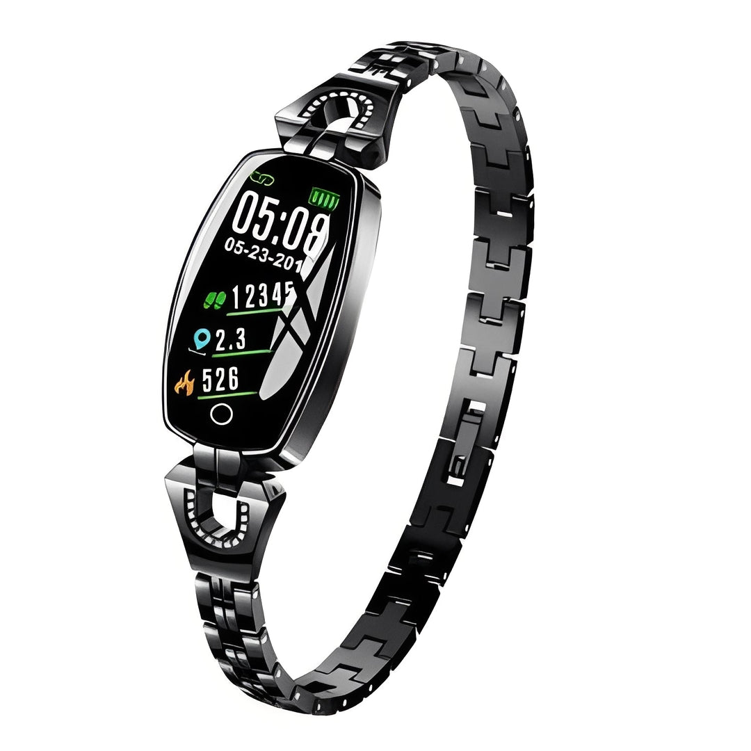 Womens Fitness Bracelet with Heart Rate and Activity Tracking