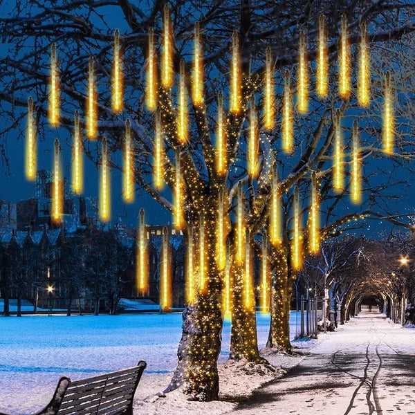 Outdoor LED Icicle String Lights Weatherproof Decorative - Lenila