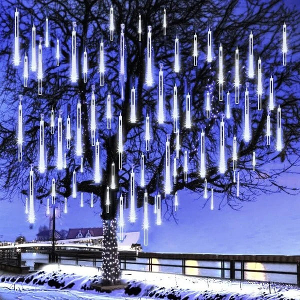 Outdoor LED Icicle String Lights Weatherproof Decorative
