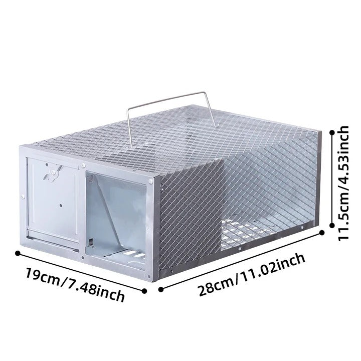Reusable Metal Mouse Trap Cage with Single Door