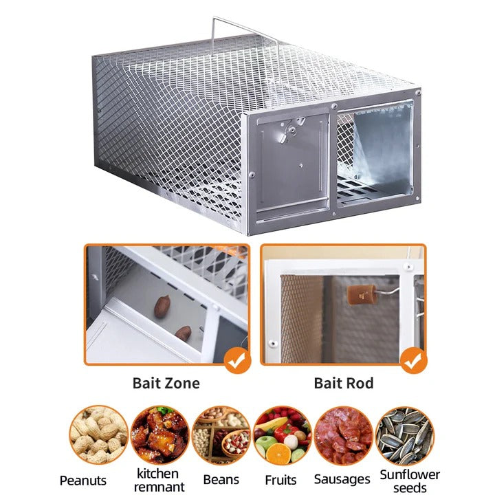 Reusable Metal Mouse Trap Cage with Single Door