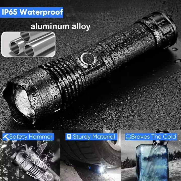 Rechargeable LED Flashlight Portable Handheld