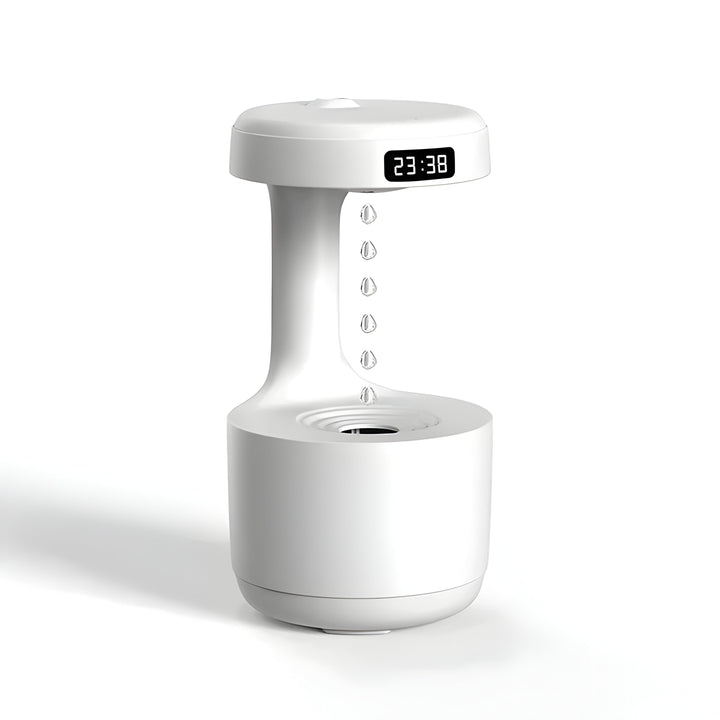 Small Humidifier with LED Display USB Type-C Charging Auto Shutoff - Lenila