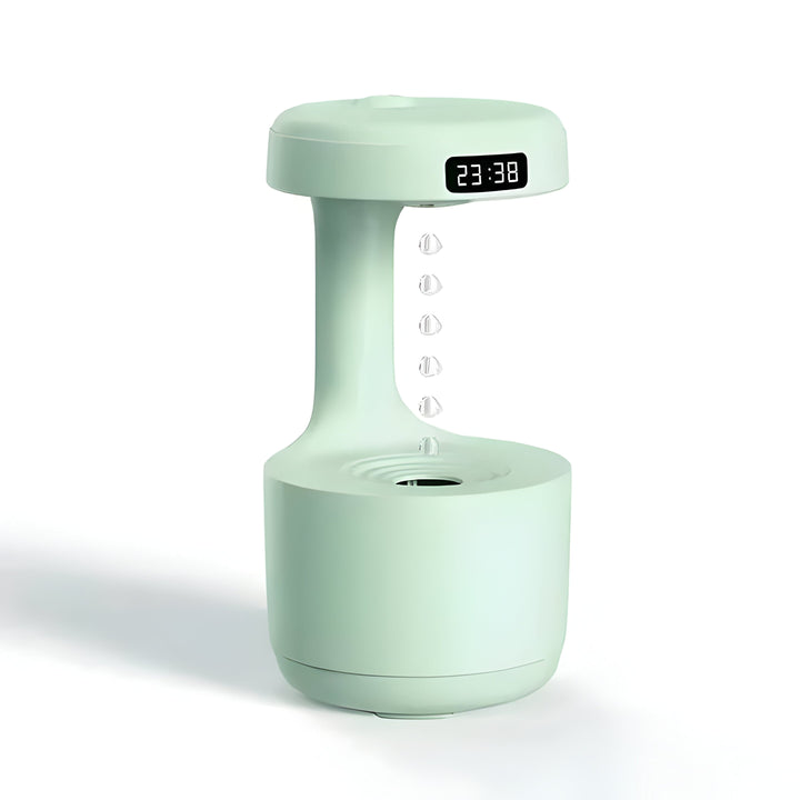 Small Humidifier with LED Display USB Type-C Charging Auto Shutoff