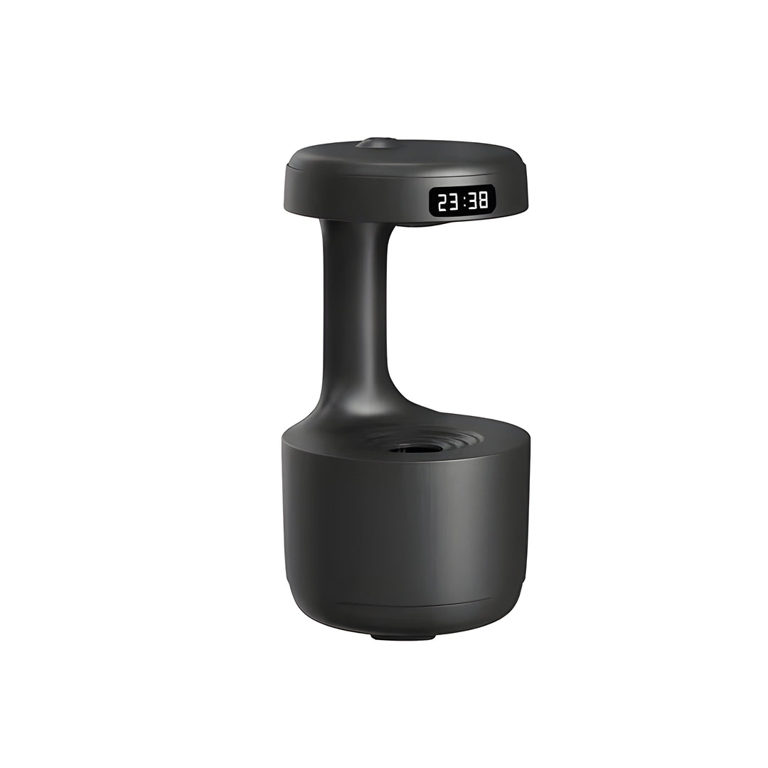 Small Humidifier with LED Display USB Type-C Charging Auto Shutoff