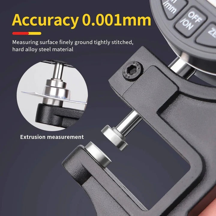 Thickness Measuring Tool for Paper Cloth and Metal Materials